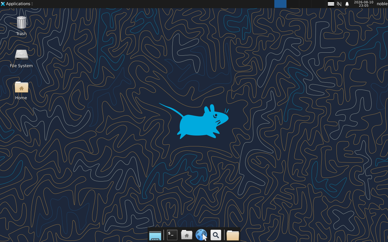 Ubuntu 24.04 Server에 설치한 Xfce 4.18 데스크톱